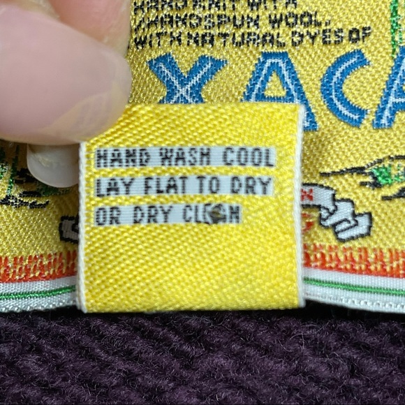 Smith & Hawkins Natural Dyes Handknits and Handspun in Oaxaca Wool Pullover SZ M - Picture 4 of 10